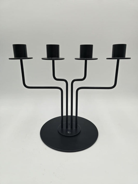 Golden Brass Candle Stand