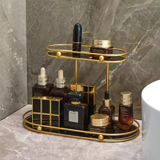 Bathroom Shelf Countertop Perfume Organizer Makeup Organizer